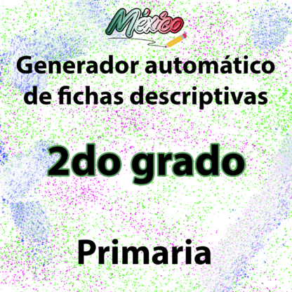 Generador automático de fichas descriptivas para 2DO primaria