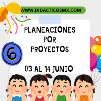 6to Grado - Planeaciones por proyectos 2023-24 PERIODO 18