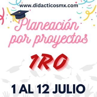 1er Grado - Planeaciones por proyectos 2023-24 PERIODO 20