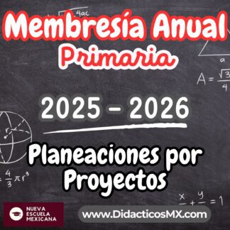 Membresía Primaria 2025-2026 TODOS LOS GRADOS